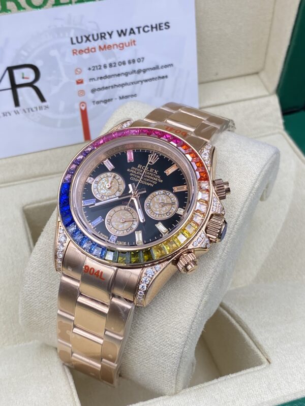Rolex Daytona Rainbow Rose Gold 40 mm