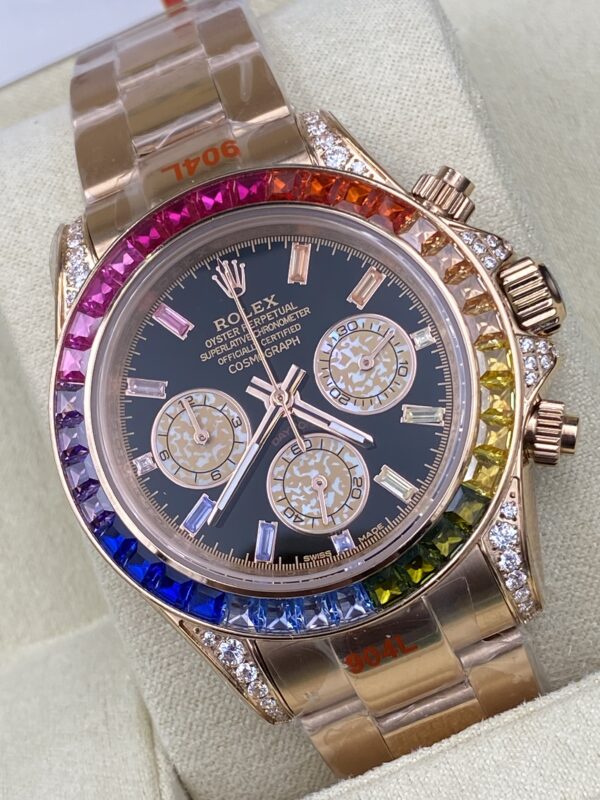 Rolex Daytona Rainbow Rose Gold 40 mm