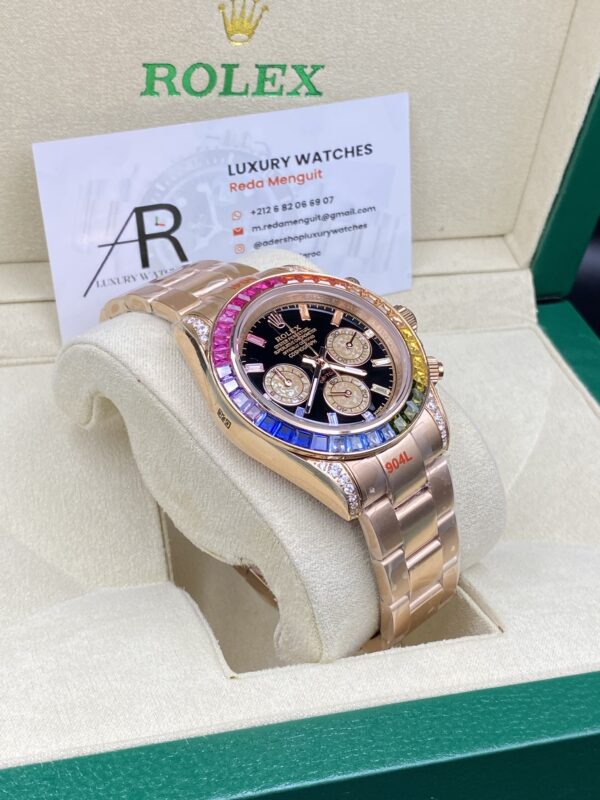 Rolex Daytona Rainbow Rose Gold 40 mm