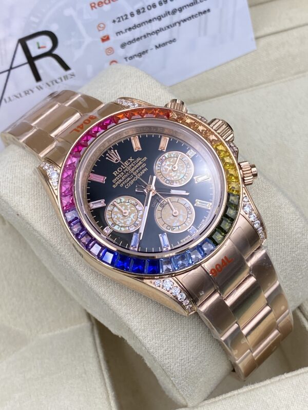 Rolex Daytona Rainbow Rose Gold 40 mm