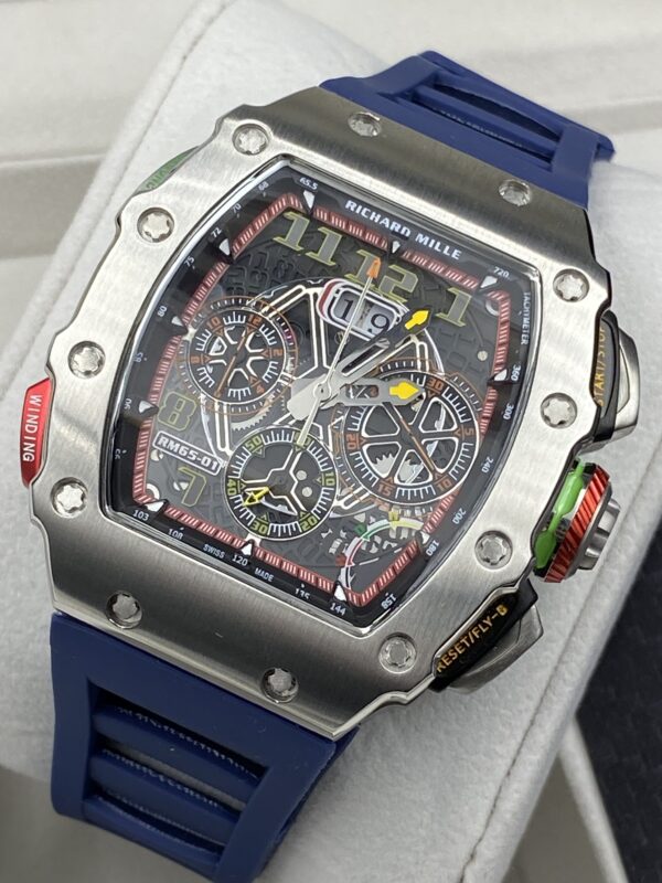 Richard Mile 65-01 Bleu Straps