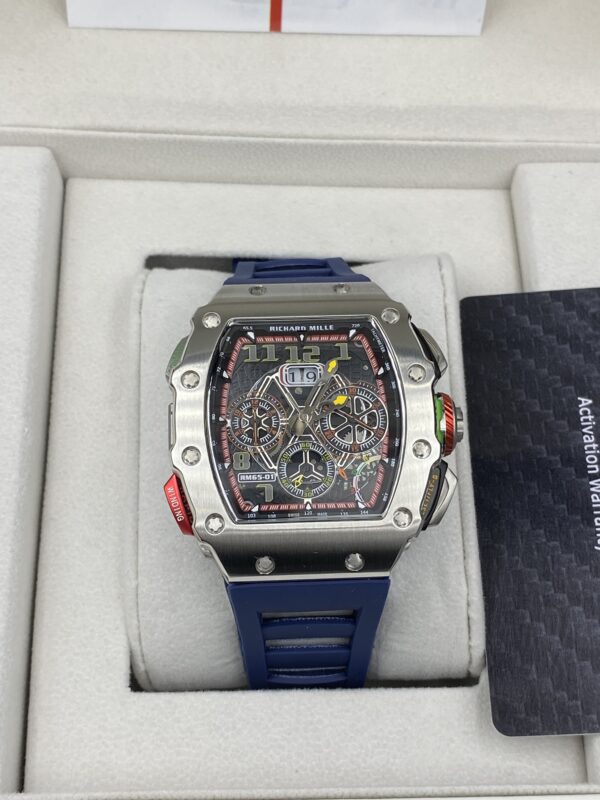 Richard Mile 65-01 Bleu Straps