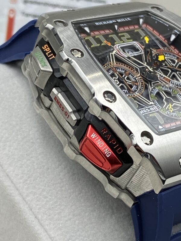 Richard Mile 65-01 Bleu Straps