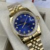 Rolex Date Just Gold Bleu Dial 31 mm