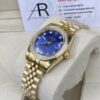 Rolex Date Just Gold Bleu Dial 31 mm