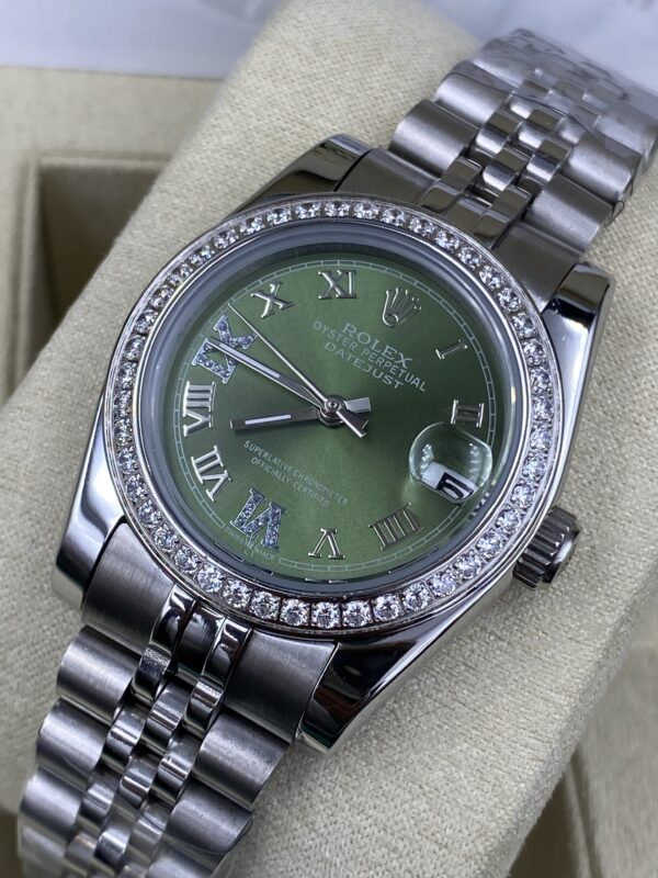 Rolex Date Just Green Dial 31 mm