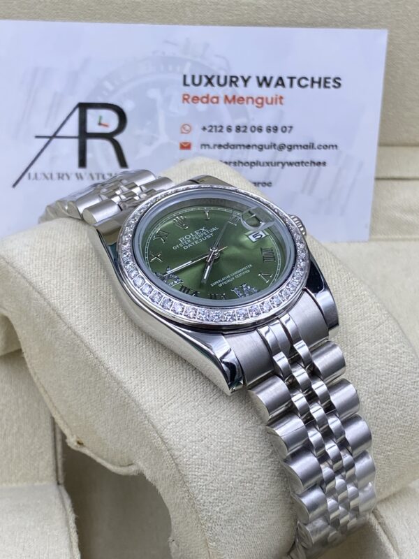 Rolex Date Just Green Dial 31 mm