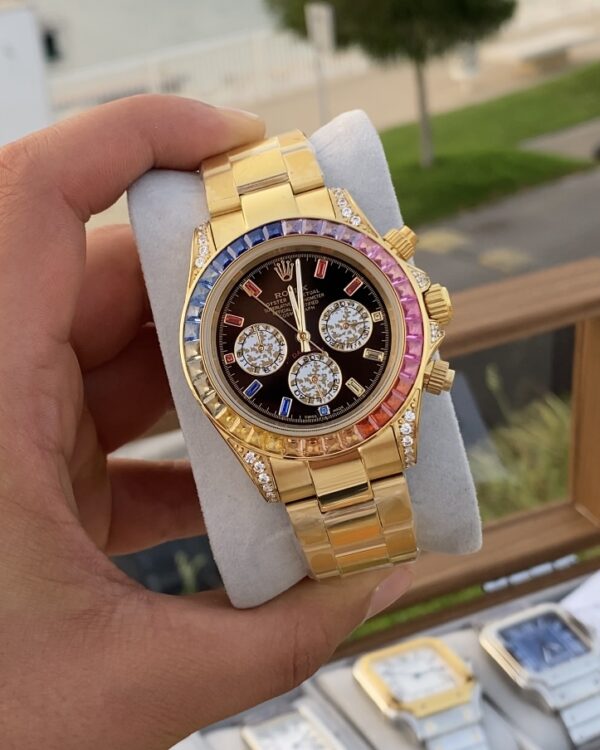 Rolex Daytona Rainbow Yellow Gold 40 mm