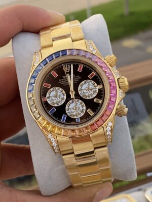 Rolex Daytona Rainbow Yellow Gold 40 mm