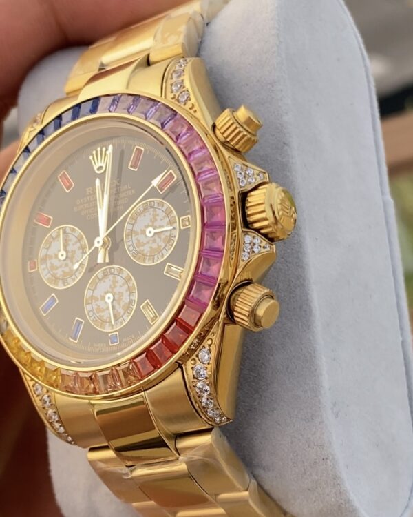 Rolex Daytona Rainbow Yellow Gold 40 mm