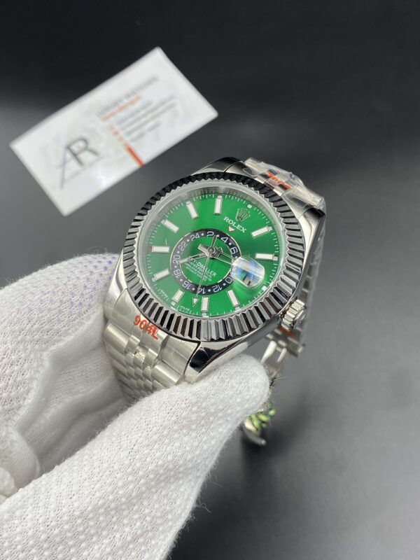 Rolex Sky Dweller Green Dial 42 mm