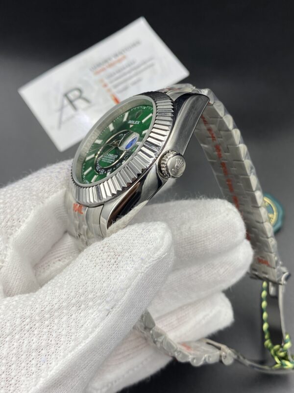 Rolex Sky Dweller Green Dial 42 mm