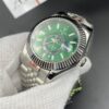 Rolex Sky Dweller Green Dial 42 mm