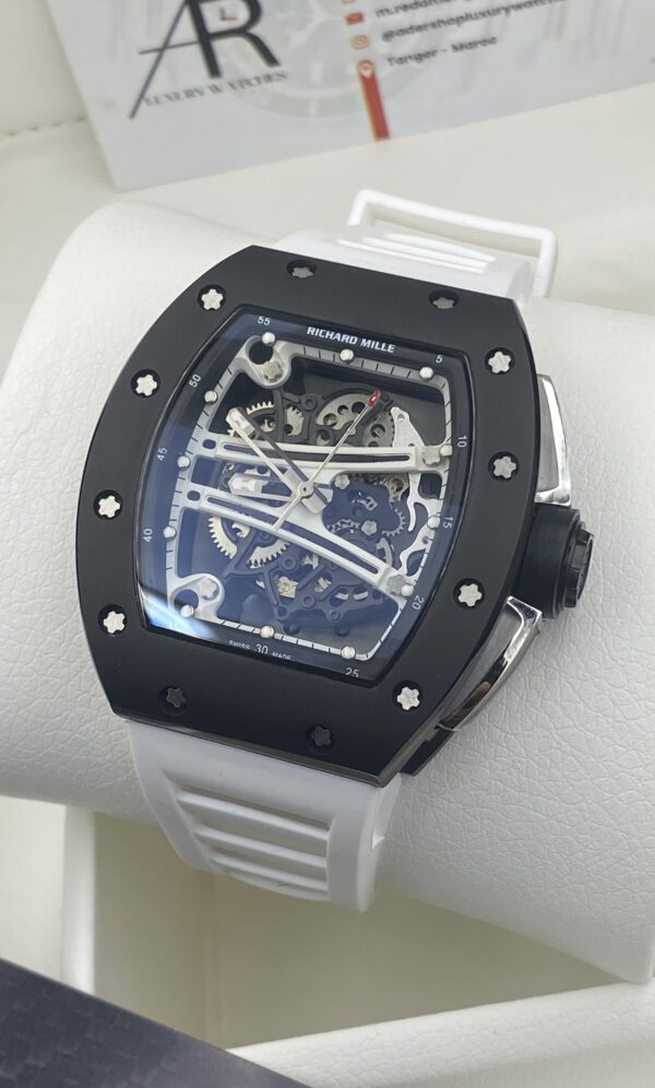 Richard Mile 61-01 White Straps