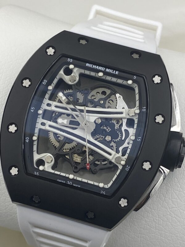 Richard Mile 61-01 White Straps