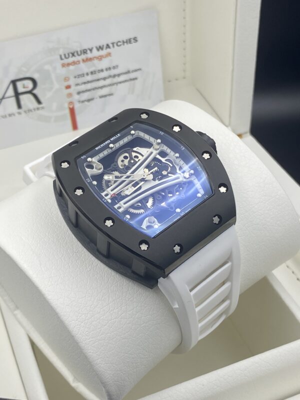 Richard Mile 61-01 White Straps