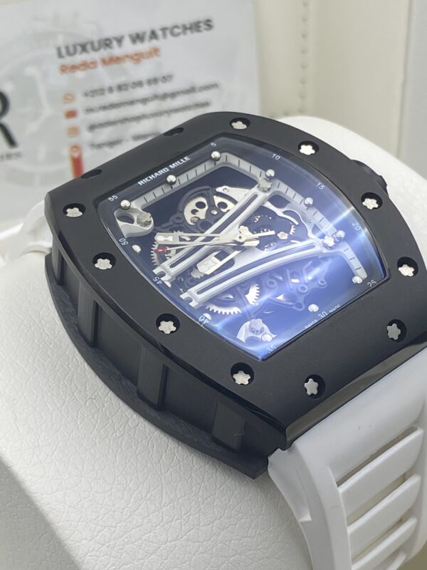 Richard Mile 61-01 White Straps