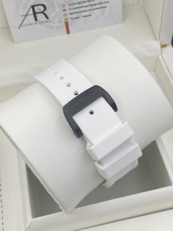 Richard Mile 61-01 White Straps