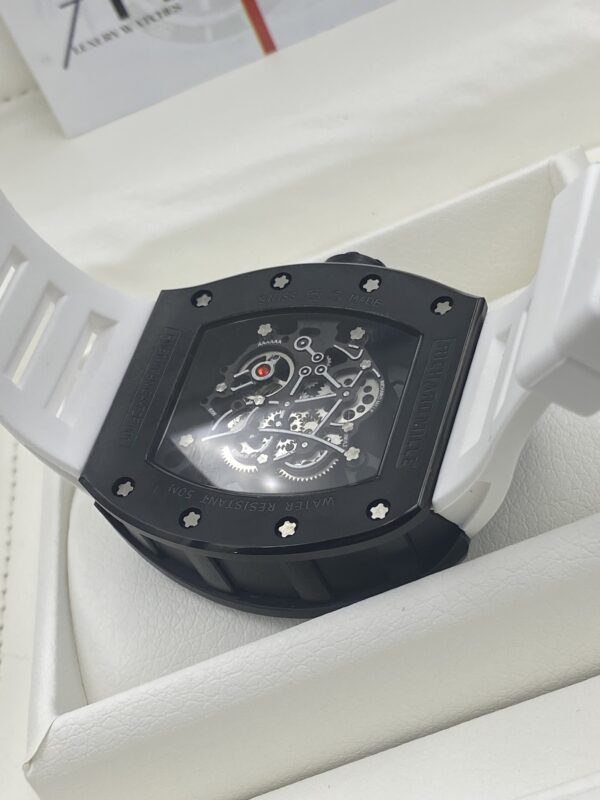 Richard Mile 61-01 White Straps