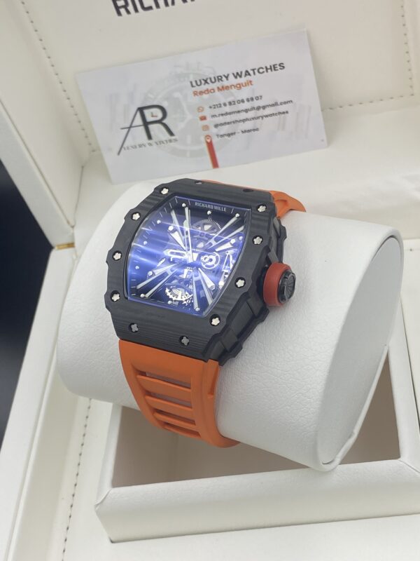 Richard Mile 12-01 Orange Straps