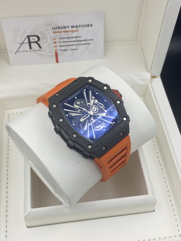 Richard Mile 12-01 Orange Straps