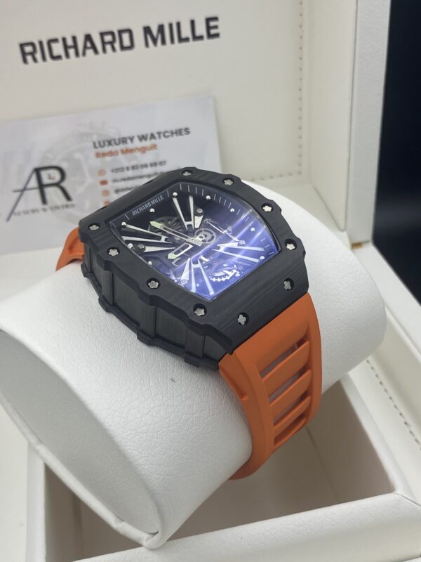 Richard Mile 12-01 Orange Straps