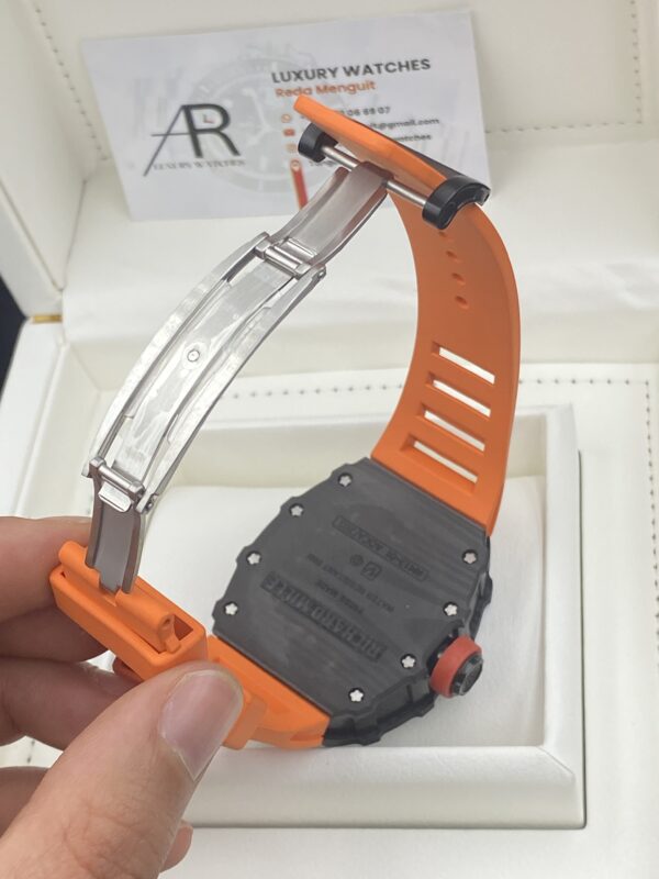 Richard Mile 12-01 Orange Straps