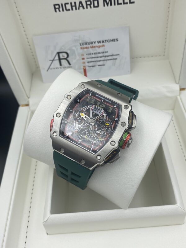 Richard Mile 65-01 Green Straps