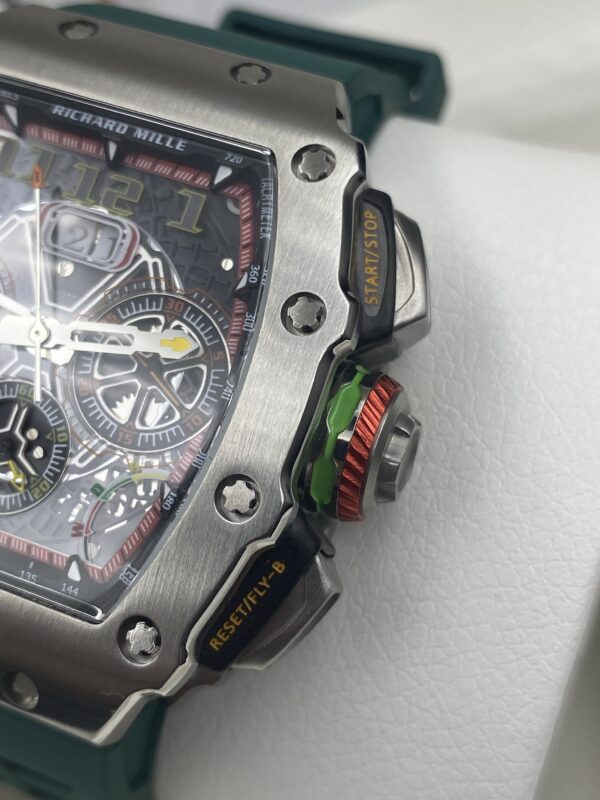 Richard Mile 65-01 Green Straps