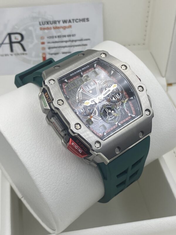 Richard Mile 65-01 Green Straps