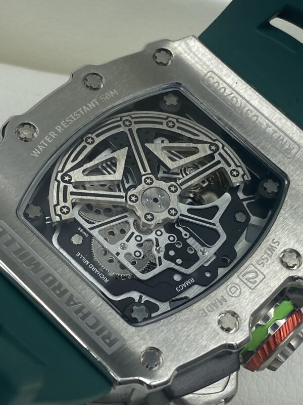 Richard Mile 65-01 Green Straps