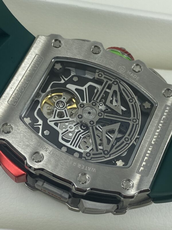 Richard Mile 65-01 Green Straps