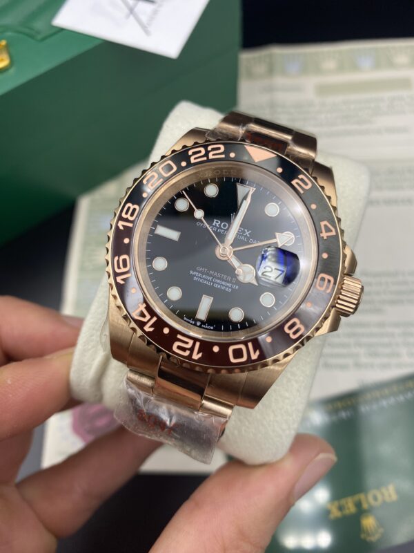 Rolex GMT Master 2 RootBeer 40 mm Swiss Quality