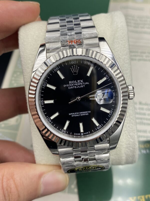 Rolex Datejust Black Dial 41 mm Swiss Quality