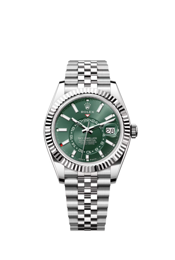 Rolex Sky Dweller Green Dial 42 mm