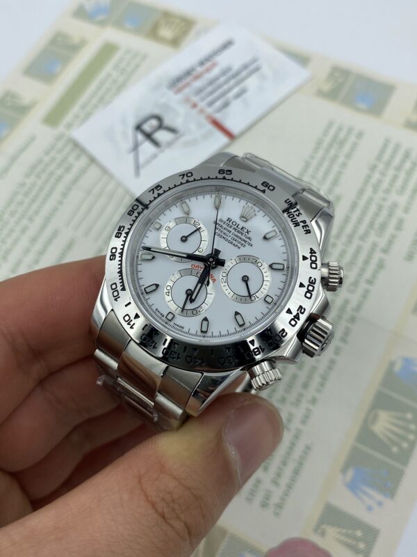 Rolex Daytona White Dial 40 mm Swiss Quality