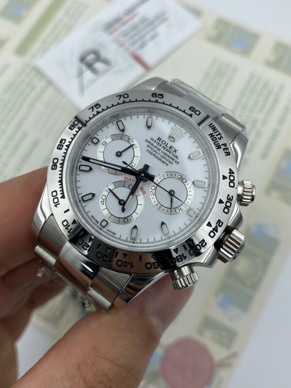 Rolex Daytona White Dial 40 mm Swiss Quality