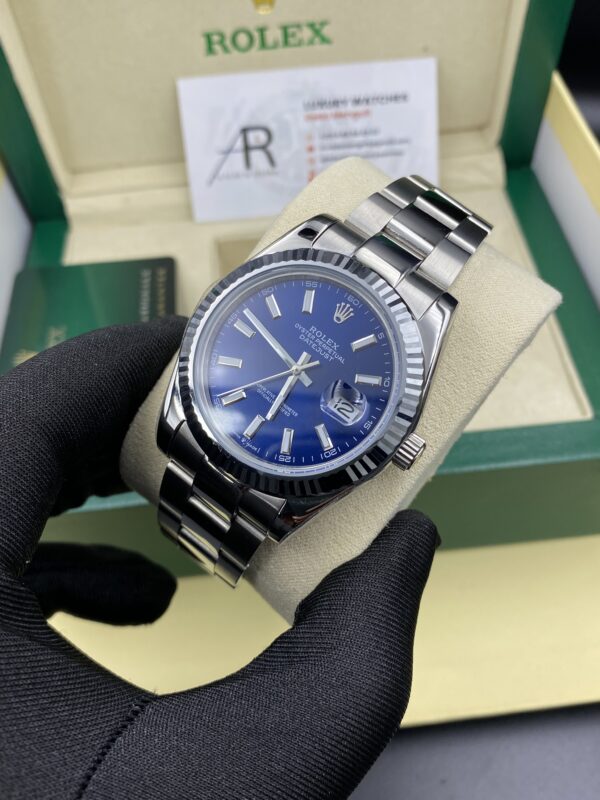 Rolex Date Just Bleu Dial 41 mm