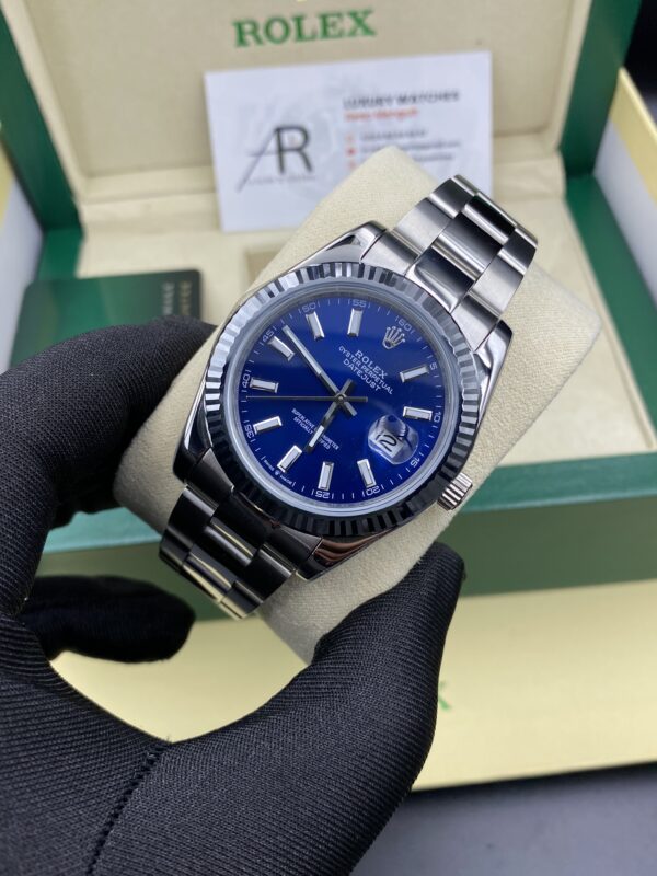 Rolex Date Just Bleu Dial 41 mm