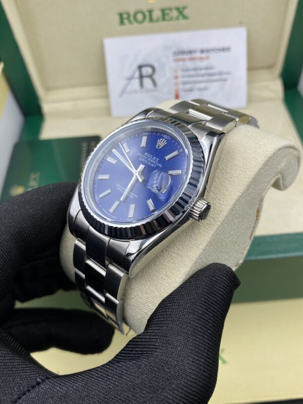 Rolex Date Just Bleu Dial 41 mm