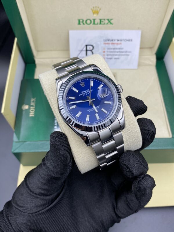Rolex Date Just Bleu Dial 41 mm