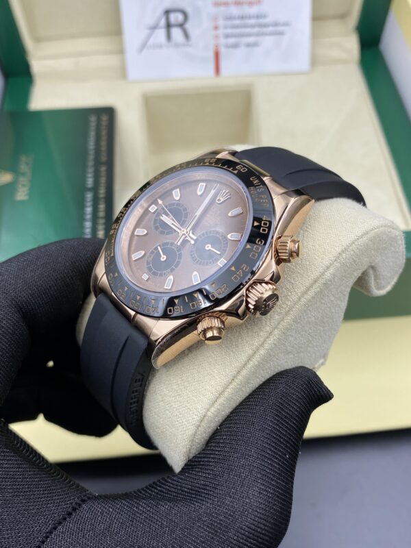 Rolex Daytona Chocolat Dial Caoutchouc 40 mm