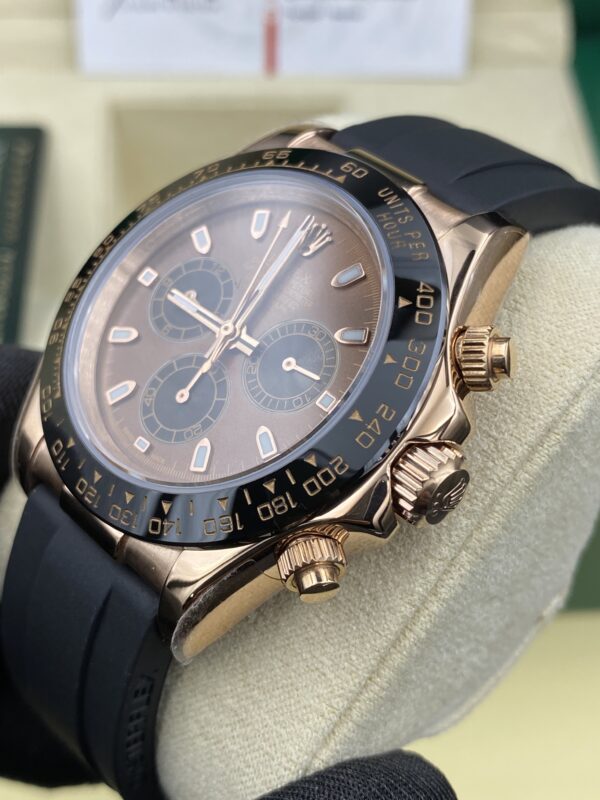 Rolex Daytona Chocolat Dial Caoutchouc 40 mm