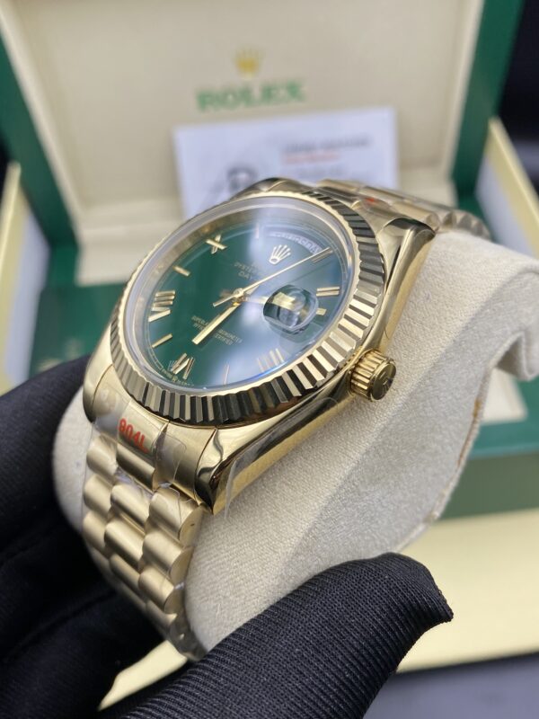 Rolex Day Date Green Dial 41 mm Romain