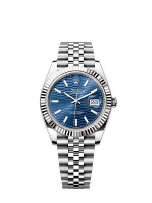 Rolex Datejust Bleu Dial 41 mm Swiss Quality