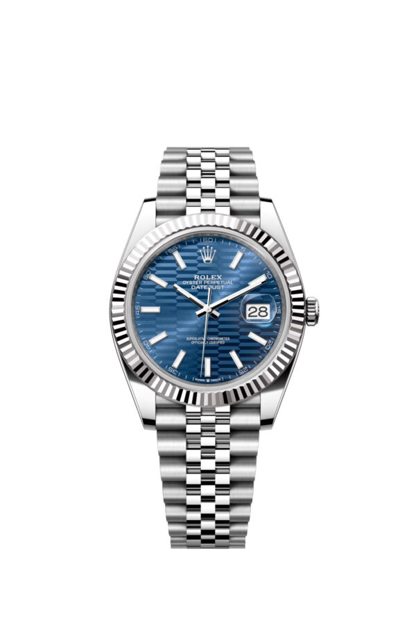 Rolex Datejust Bleu Dial 41 mm Swiss Quality