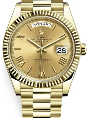 Rolex Day Date Gold Dial 41 mm Romain