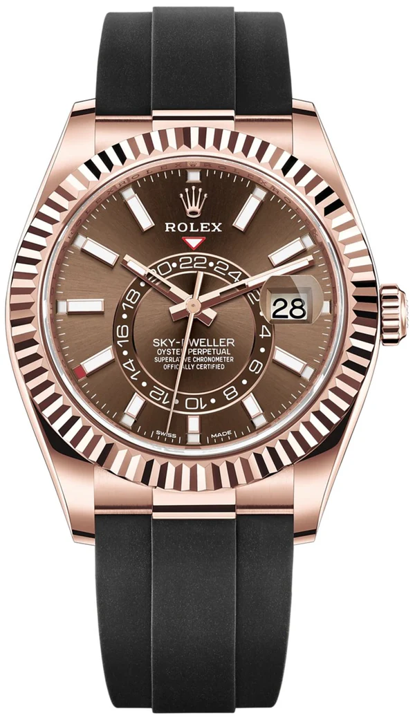 Rolex Sky Dweller Chocolat Dial 42 mm