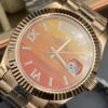 Rolex Day Date Rose Gold Orange Dial 41 mm