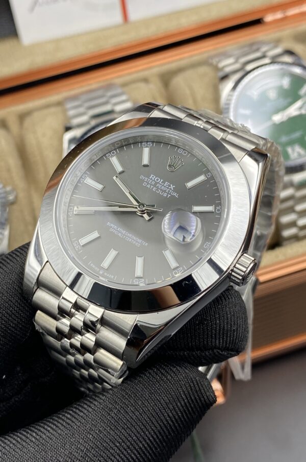 Rolex Day Just Grey Dial 41 mm